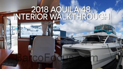 Aquila 48 Power Catamaran ficha tecnica